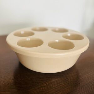 Vintage Anchor Hocking Set - Muffin and Bundt Cream